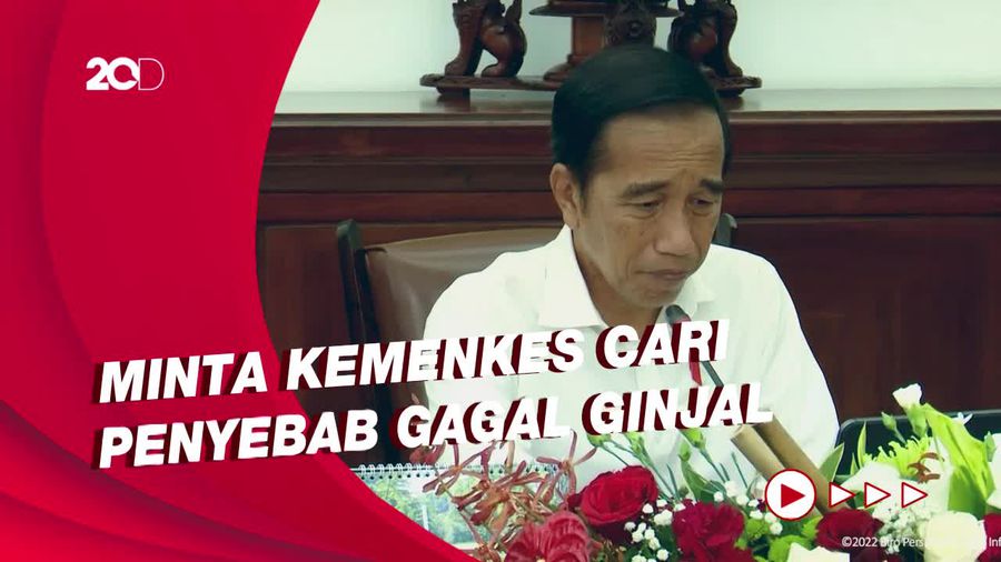 Jokowi Minta Pengobatan Pasien Gagal Ginjal Akut Gratis!