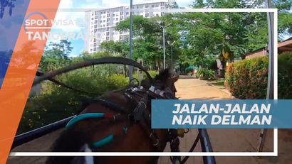 Jalan-jalan Asyik di Tangerang Menggunakan Delman