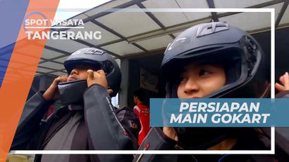 Siap-siap Menjajal Permainan Gokart, Tangerang