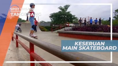 Skateboard, Permainan yang Memerlukan Ketangkasan Ekstra, Tangerang