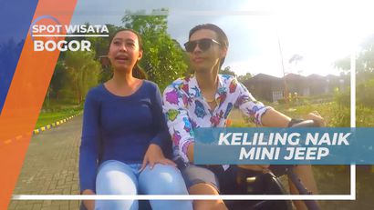 Mengendarai Mini Jeep untuk Berkeliling, Bogor