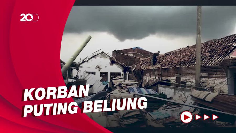 Keganasan Puting Beliung Terjang Sidoarjo: 4 Luka, 294 Rumah Rusak