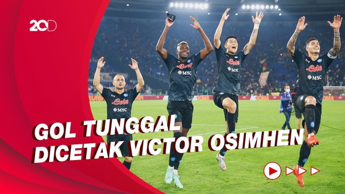 Kalahkan AS Roma, Napoli Kokoh Jadi Pemuncak Klasemen