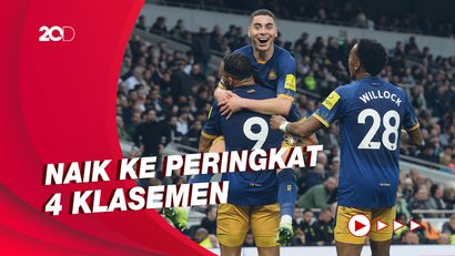 Newcastle United Kalahkan Tuan Rumah Tottenham