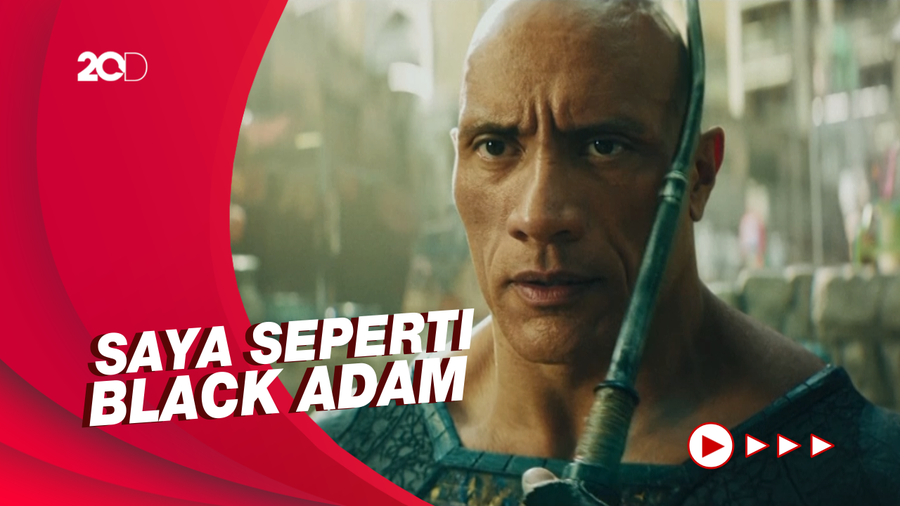 Nggak Beda Jauh, Ini Kesamaan Black Adam dan Dwayne Johnson