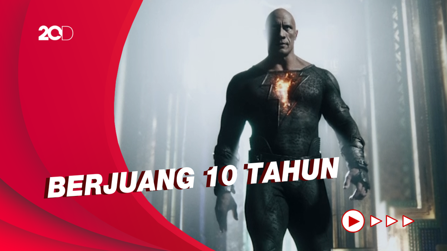Penantian Dwayne Johnson Jadi Superhero Black Adam Terbayarkan