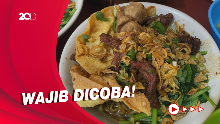 Unik! Ada Mie Ayam Sapi Pedas di Dekat Stasiun MRT Cipete