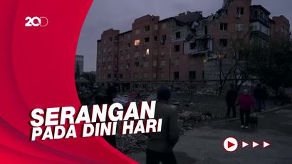 5 Warga Mykolaiv Terluka & Bangunan Rusak Parah Diterjang Rudal Rusia