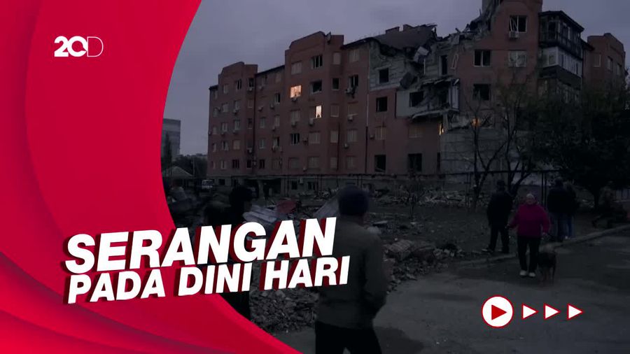 5 Warga Mykolaiv Terluka & Bangunan Rusak Parah Diterjang Rudal Rusia