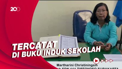 Ijazah SD Presiden Jokowi Diungkap Kepsek SDN 111 Tirtoyoso