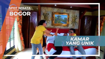 Interior Kamar Bernuansa Eropa Kuno di Bogor Jawa Barat