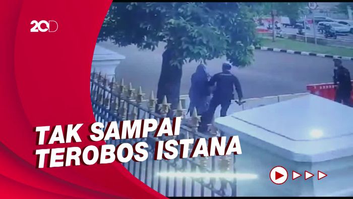 Detik-detik Wanita Todongkan Senjata ke Paspampres 