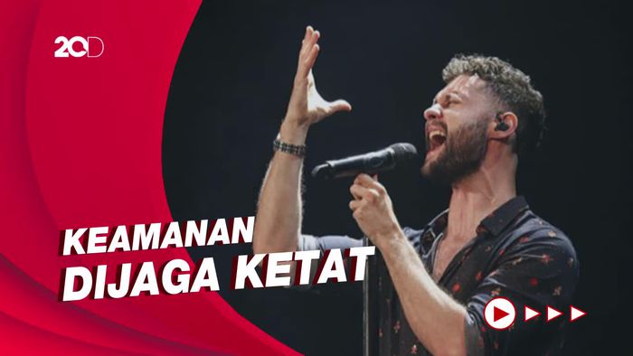 Suasana Jelang Konser Calum Scott di Jakarta