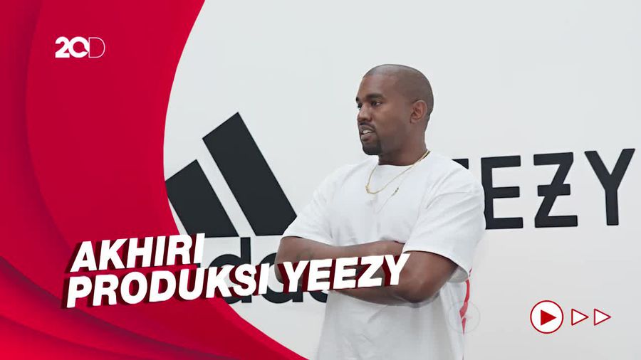 Adidas Hentikan Kerja Sama dengan Kanye West Imbas Cuitan Anti-Semit