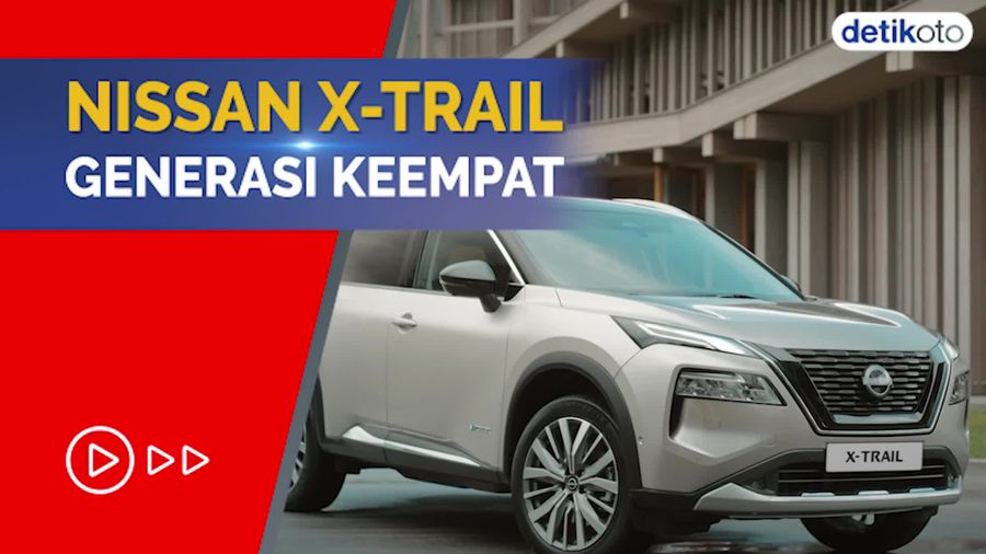 Gagah! Ini Wujud Nissan X-Trail Generasi Terbaru