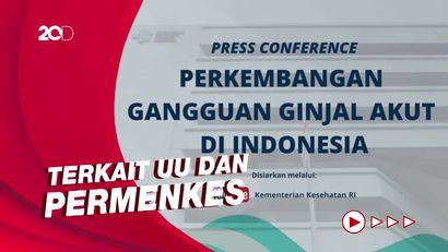 Jawaban Kemenkes RI soal Kasus Gagal Ginjal Akut Tak Jadi KLB