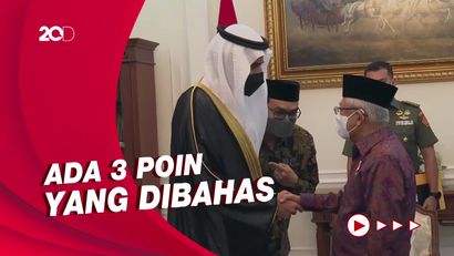 Menteri Haji-Umrah Saudi Bertemu Wapres, Bahas Visa hingga Kuota Haji