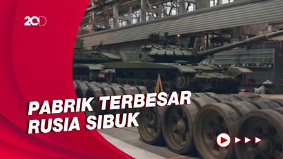 Rusia Tingkatkan Produksi Tank Perang di Uralvagonzavod