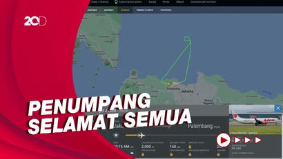 Mesin Bermasalah Usai Take Off, Lion Air JT330 Putar Balik