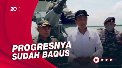 Jokowi Sebut Januari Gedung Pemerintah di IKN Mulai Kelihatan