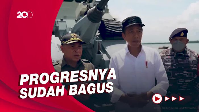 Jokowi Sebut Januari Gedung Pemerintah di IKN Mulai Kelihatan