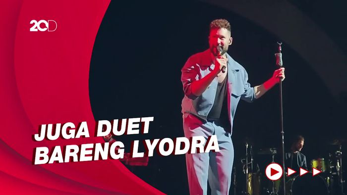 Lihat Aksi Calum Scott Gemparkan Panggung SCBD