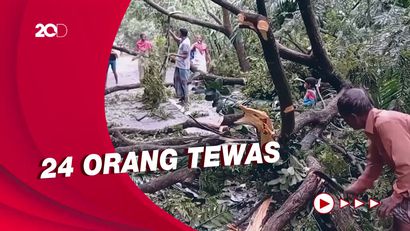 Melihat Kerusakan di Bangladesh Akibat Diterjang Badai Tropis Sitrang