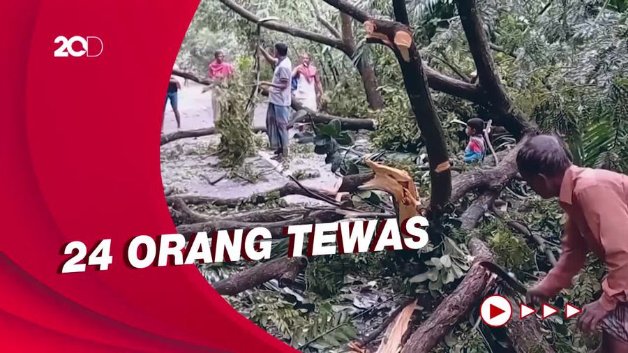 Melihat Kerusakan di Bangladesh Akibat Diterjang Badai Tropis Sitrang