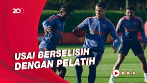 Cristiano Ronaldo Kembali Berlatih Bersama Tim Utama MU