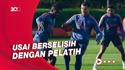 Cristiano Ronaldo Kembali Berlatih Bersama Tim Utama MU