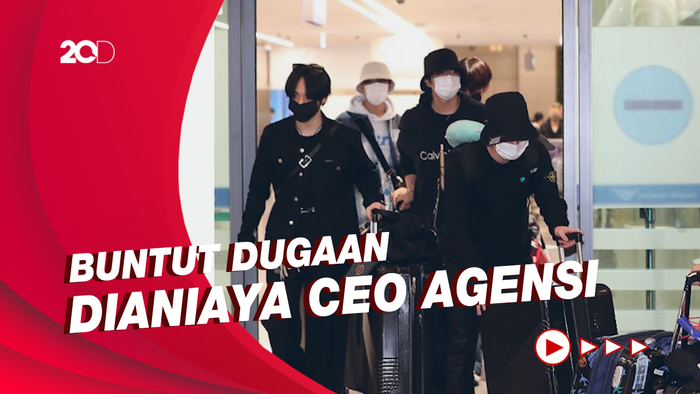 Tiba di Korea Selatan, OMEGA X Disambut Isak Tangis Fans