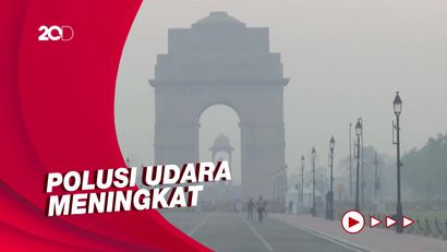 India Diselimuti Kabut Asap, Warga Keluhkan Iritasi Tenggorokan