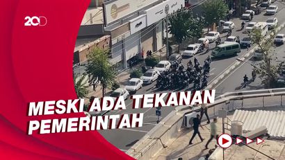 Aksi Unjuk Rasa Pecah di Iran Memperingati 40 Hari Kematian Mahsa Amini