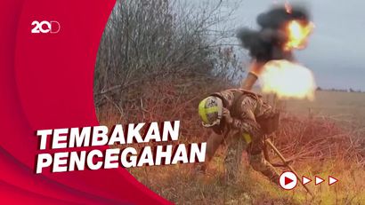 Militer Ukraina Beri Tembakan Pendahuluan ke Posisi Rusia di Kharkiv