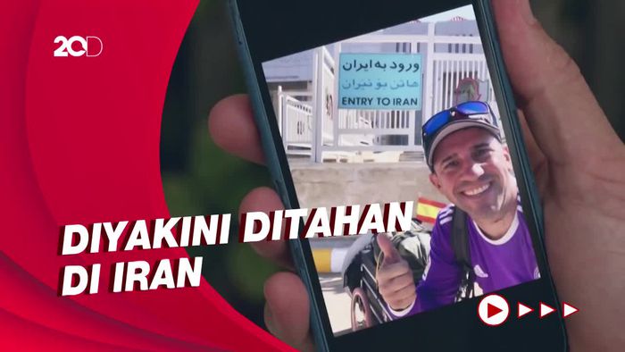 Jalan Kaki ke Qatar Nonton Piala Dunia, Pria Spanyol Hilang di Iran