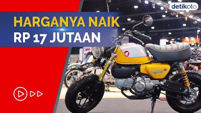 Naik Drastis! Honda Monkey Dulu Rp 65 Juta, Kini Tembus Rp 82 Juta