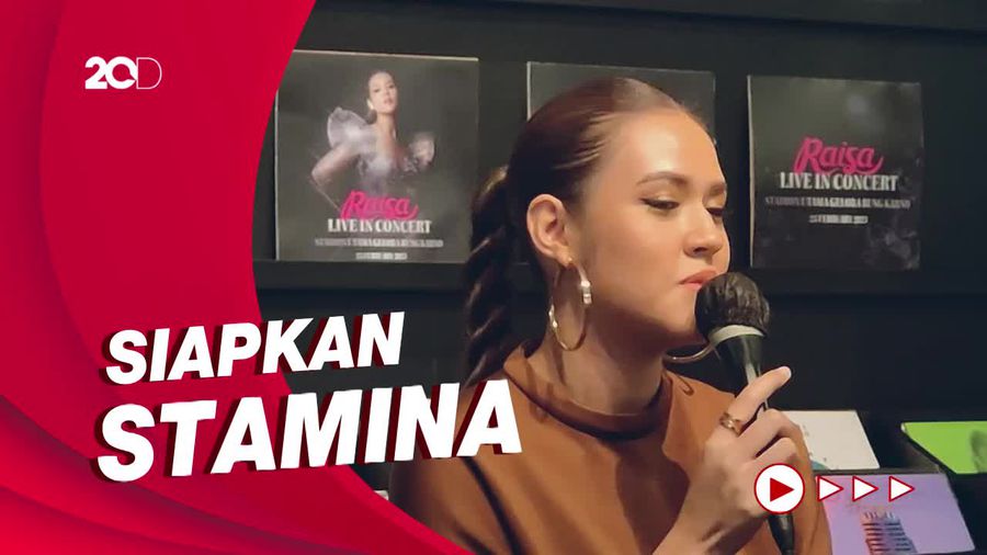 Raisa Persiapkan Fisik dan Mental Menuju Konser di GBK