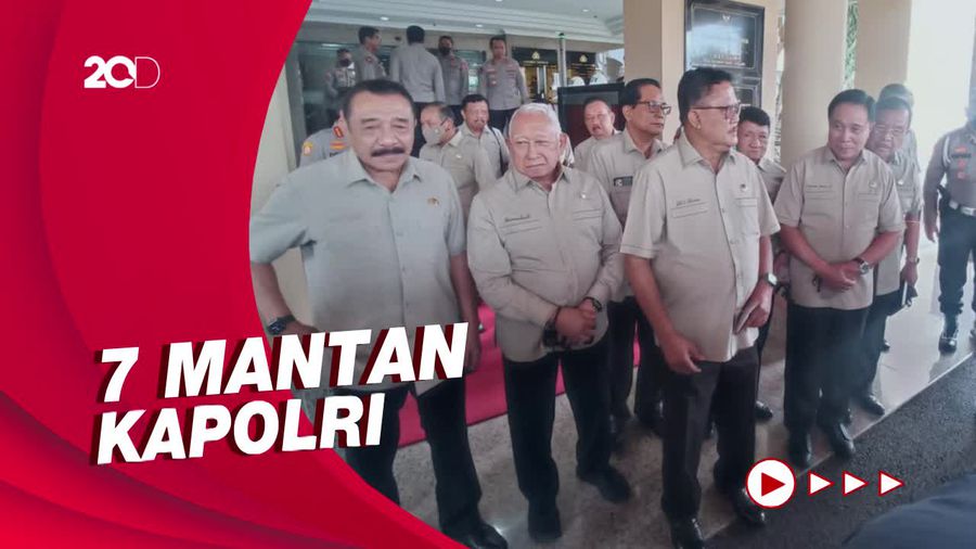 Sederet Mantan Kapolri yang Temui Listyo Sigit di Mabes Polri