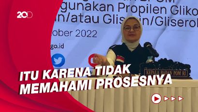 Tanggapan Kepala BPOM soal Kritikan Siti Fadilah Supari