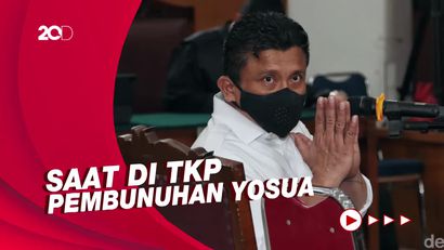 Rokok & Wajah Murka Sambo Usai Yosua Tewas Dikesaksian Acay