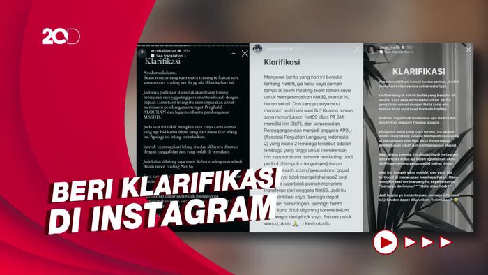Reaksi Atta Halilintar-Kevin Aprilio Usai Terseret Kasus Robot Trading