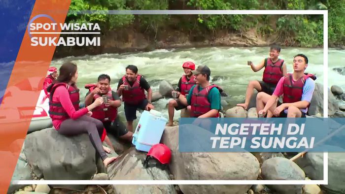 Menikmati Kehangatan Teh di Tepi Sungai Sukabumi