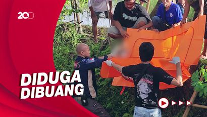 Mayat Bayi Perempuan Ditemukan Mengambang di Selokan Ciamis