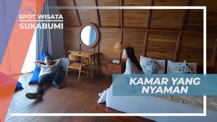 Penginapan Dengan Interior Serba Kayu, Sukabumi