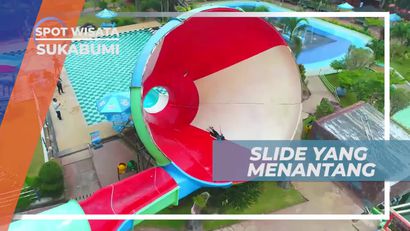 Slide Tornado, Wahana Seru Dengan Bentuk yang Unik, Sukabumi