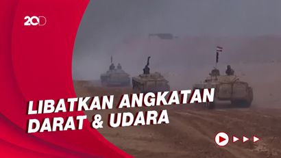 Militer Rusia-Suriah Gelar Latihan Perang Bersama di Suriah