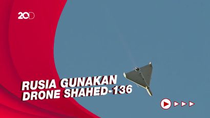 Angkatan Udara Ukraina Klaim Tembak Jatuh 300 Drone Kamikaze Iran