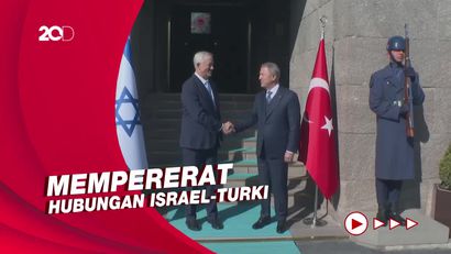 Menhan Israel Bertemu Menhan Turki di Ankara