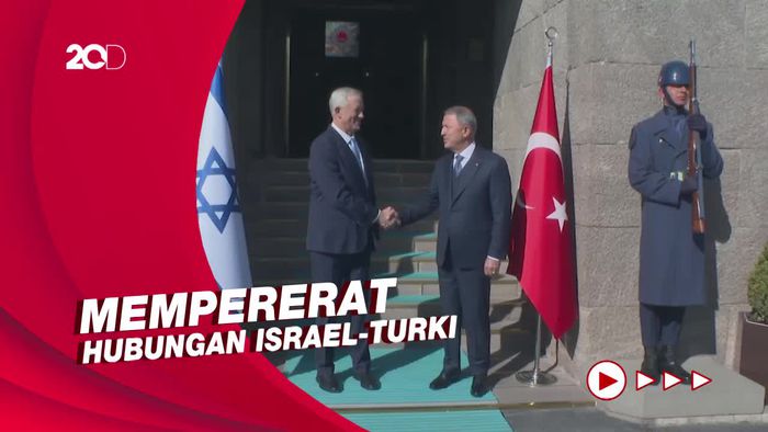 Menhan Israel Bertemu Menhan Turki di Ankara