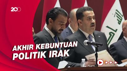 Pemerintahan Irak Akhirnya Terbentuk, Mengakhiri Setahun Kekosongan Kepemimpinan  